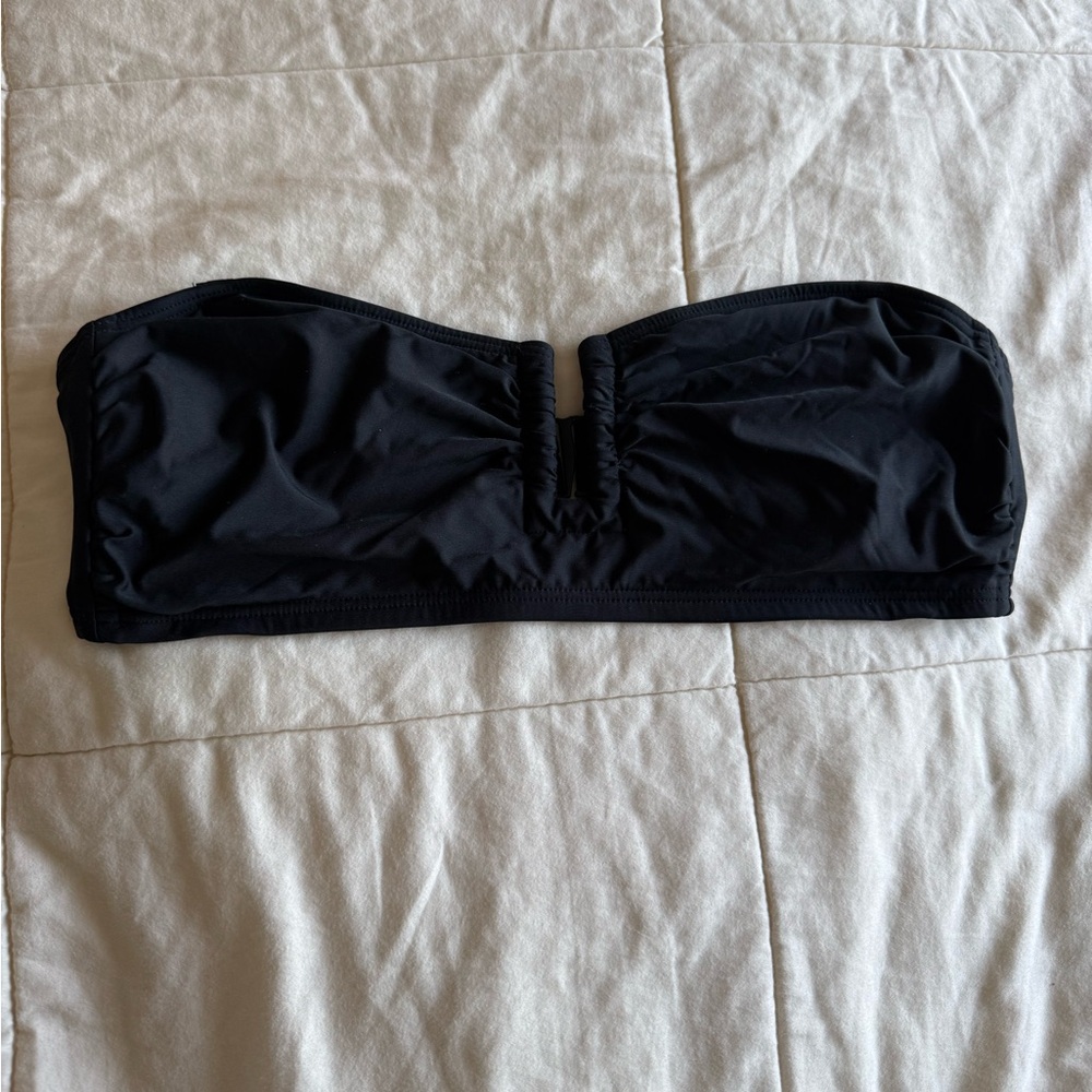 DKNY BLACK HIGH WAIST BIKINI
